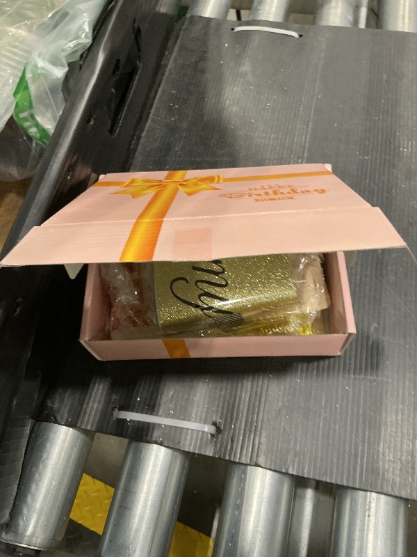 Photo 1 of 12th Birthday Decorations for Girls Gold with 12th Birthday Sash and Tiara, Candles and Cake Toppers, Number Balloons, 12 Year Old Gifts for Girl