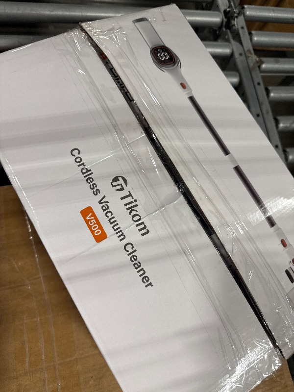 Photo 1 of ***CORRECT ITEM***Tikom V500 Cordless Vacuum Cleaner for Home, 40000Pa/450W Stick Vacuum with LED Touch Screen, Charging Wall Dock, Anti-Tangle, Lightweight Handheld Vacuum for Pet Hair, Hard Floor, Carpet