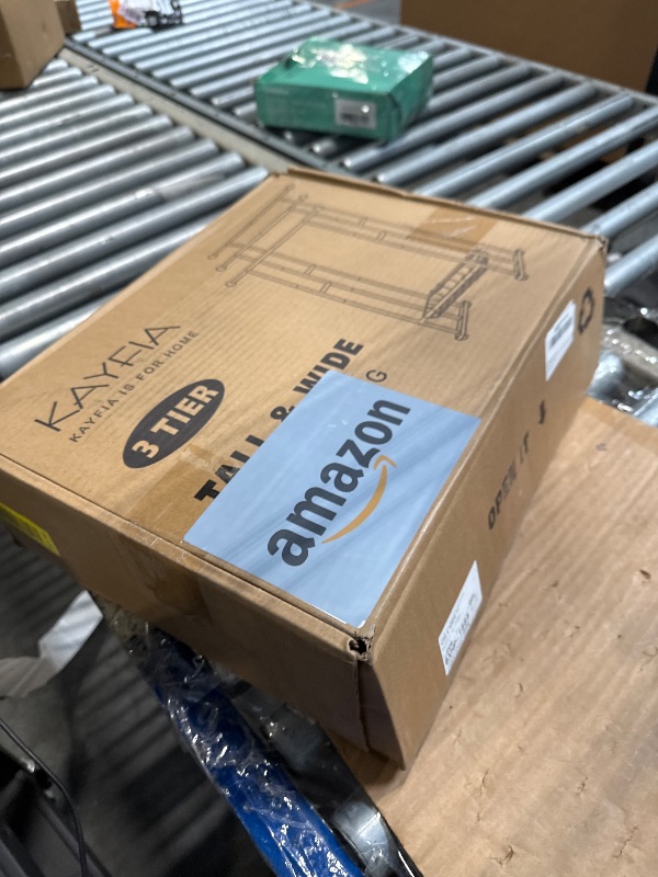 Photo 1 of ***Missing Hardware***Kayfia 40" Tall Standing Towel Racks for Bathroom, 3 Tier Towel Rack Stand with Storage Basket, Blanket Ladder Drying and Display Rack for Oversized Bath Towel, Next to Tub Or Shower (Bronze)