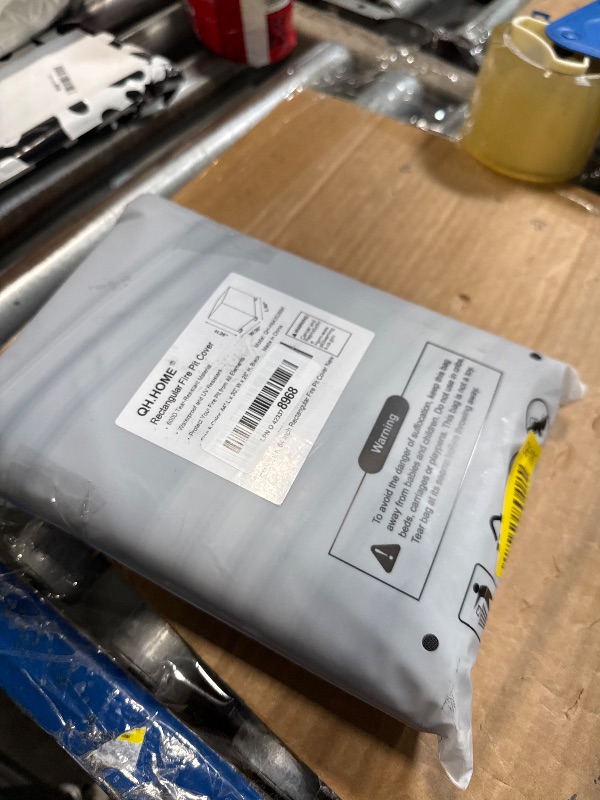 Photo 1 of [2025 Upgraded Fabric] Fire Pit Cover Rectangle - 64"L x 30"W Heavy Duty 900D Upgrade Extra Dense and Waterproof and Fading Resistant Material Polyester Firepit Covers for Outdoor Fire Pit Table