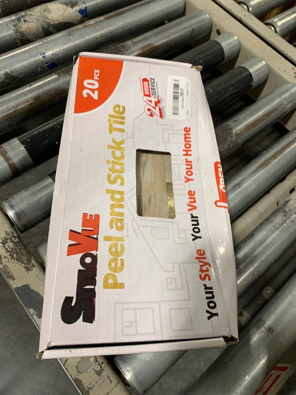 Photo 1 of ***MISSING TWO***StyloVue 10 Sheets Kitchen Peel and Stick Backsplash Tiles, Beige with Metal Gold Look Stick on Backsplash for Kitchen, RV, Fireplace