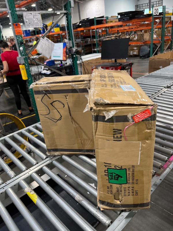 Photo 1 of Homelegance Amsonia Counter Height Swivel Barstool (Set of 2)