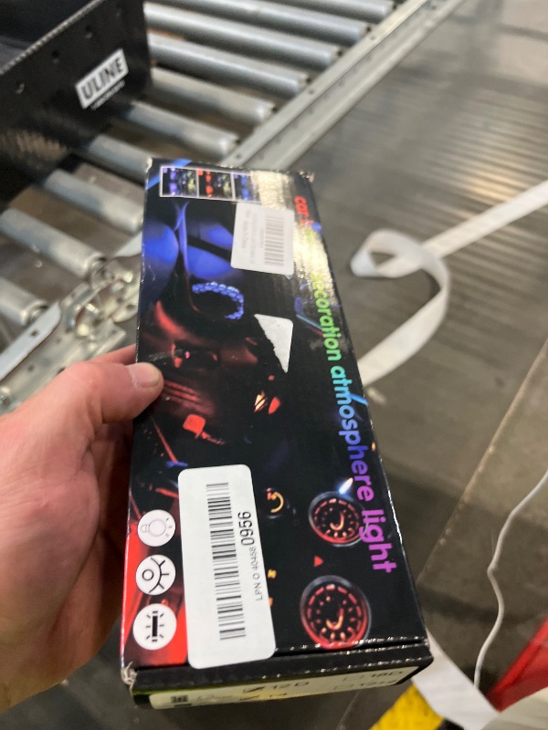 Photo 1 of YM E-Bright RGB LED Strip Lights for Car App Control with Remote Led Lights car Interior with Charger Music Sync Under Dash Footwell Neon Lighting Kit w/USB Cable DC 12V