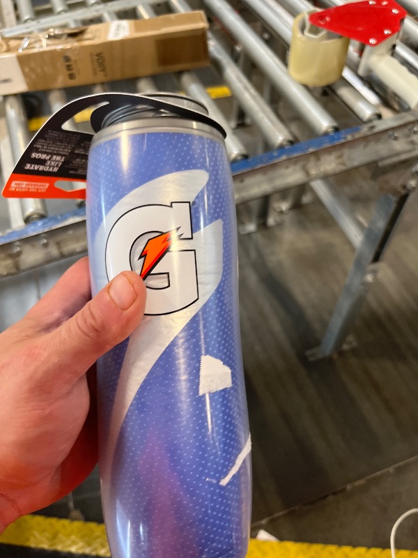 Photo 1 of **cover missing**
Gatorade Insulated Squeeze Bottle, Blue, 30oz
