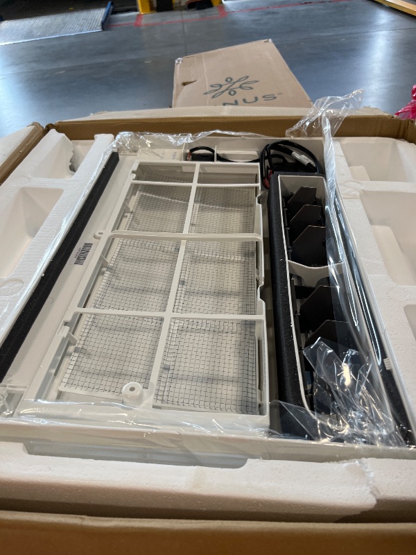 Photo 1 of LG 12,000 BTU Dual Inverter Smart Window Air Conditioner, Cools 550 Sq. Ft., Ultra Quiet Operation, Up to 35% More Energy Savings, Energy Star, with LG ThinQ, Amazon Alexa and Hey Google, 115V