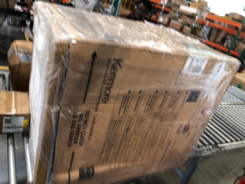 Photo 1 of ***damaged face***Kenmore 24" Built-in Stainless Steel Tub Dishwasher SmartWash, UltraWash, SmartDry Plus, MoreSpace Adjustable Rack, Energy Star Certified, Fingerprint Resistant