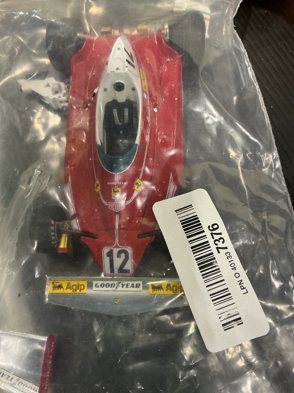 Photo 1 of - Formula 1 1/24 car Compatible with Ferrari 312T - Niki Lauda - 1975 - OR030 Red