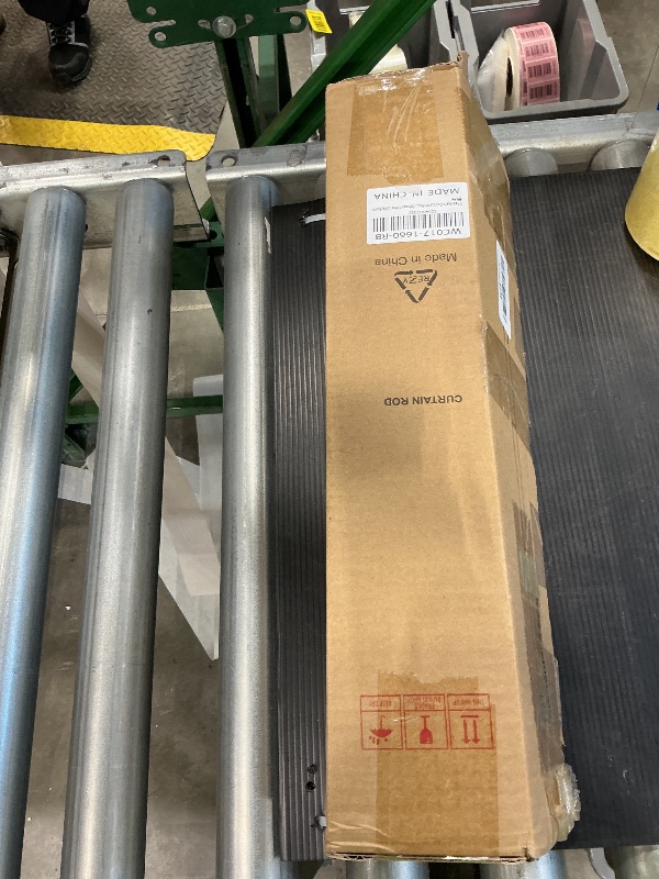 Photo 1 of 2 Pack Warm Gold Curtain Rods for Windows 28 to 48 Inches Adjustable Length Heavy Duty 1" Diameter Brass Window Curtain Rod with Solid Metal Finials for Outdoor Farmhouse Bedroom Kitchen Living Room