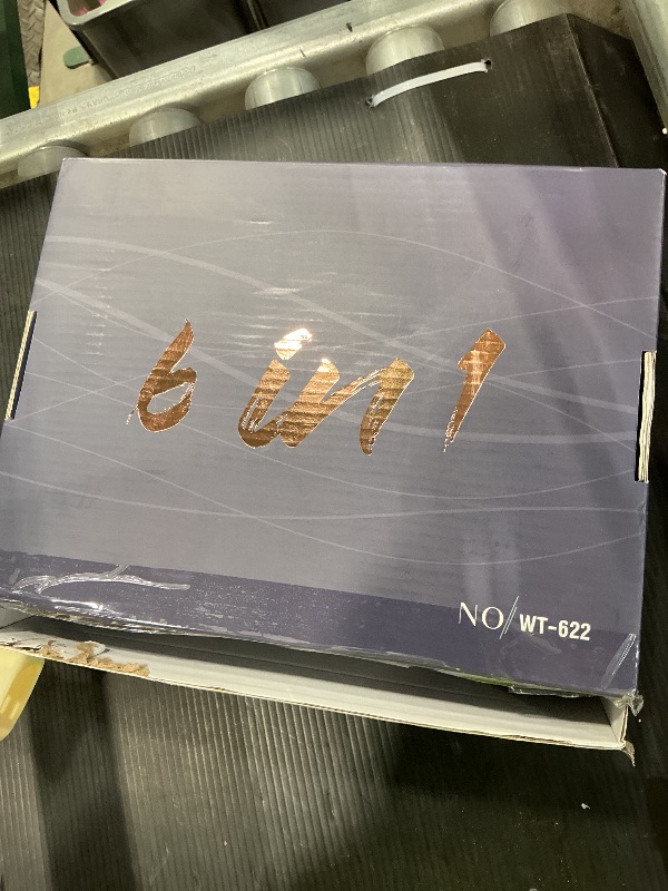 Photo 1 of 6 in ONE Blow Dryer Brush, Curling Wand Hair Styling Tools Set, Ionic Hot Air Hair Dryer, Massage Oval Hair Dryer, Left&Right Hair Curlers 100-120V