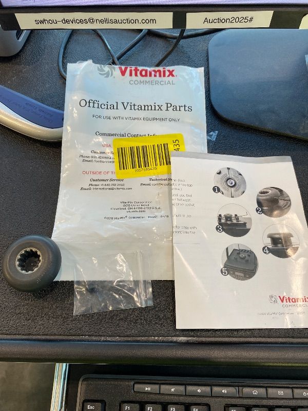 Photo 1 of *MISSING ALLEN WRENCH* Vita-Mix 000891 Drive Socket Kit OEM Part