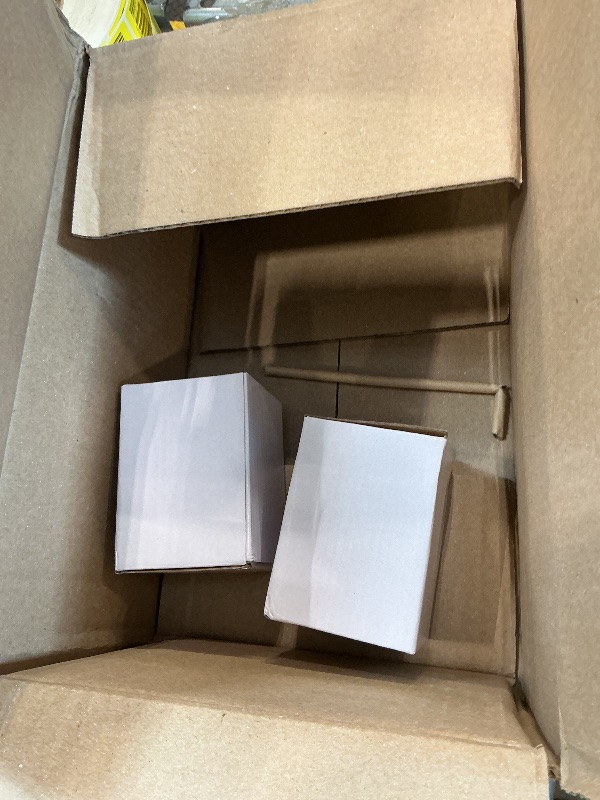 Photo 1 of 2 Pack Qtip Holder Dispenser for Cotton Ball Watercolor Green Eucalyptus Leaves Cotton Swab Round Pads Clear Plastic Acrylic Jar Set Bathroom Canister