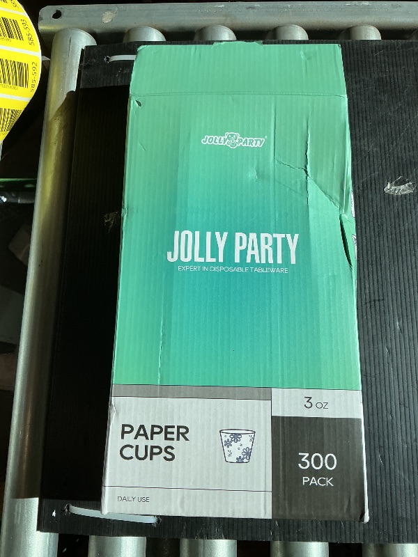 Photo 1 of [300 Pack] 3oz Disposable Bathroom Cups, Paper Mouthwash Cups, Cold Disposable Drinking Cup for Party, Picnic, BBQ, Travel, and Event, Purple Floral