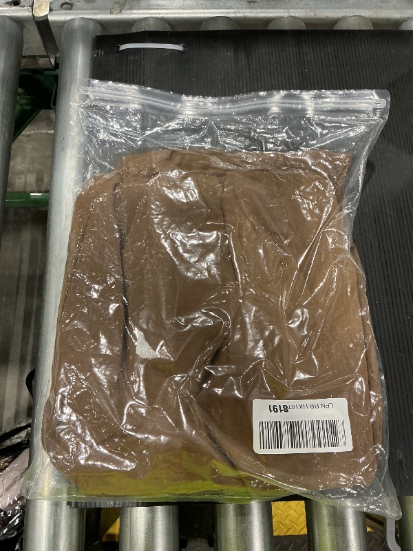 Photo 1 of *Minor Damage*
BTFBM Women 2025 Summer Spaghetti Strap Midi Dress Sleeveless V Neck Cutout Slit Casual Beach Party Maxi Dresses Pockets(Brown, Small)