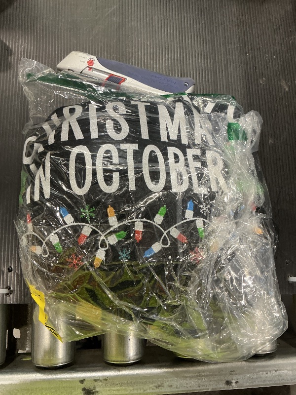 Photo 1 of SIZE M Funny Matching Most Likely Christmas Family 2024 Unisex-Adults Black Sweatshirt