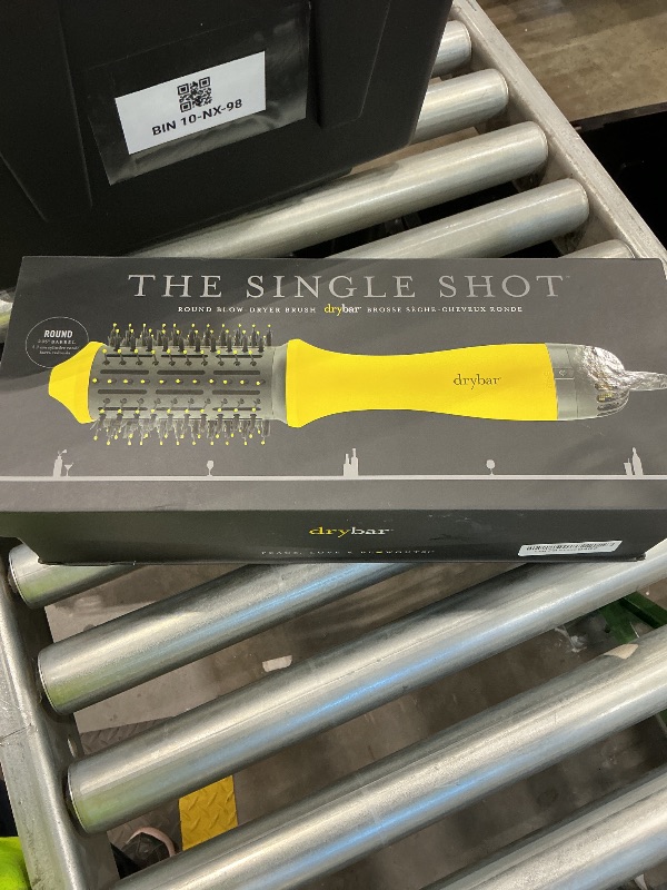 Photo 1 of *Minor Damaged - Check clerk notes*
Drybar The Single Shot Round Blow-Dryer Brush – Smooth, Shiny Hair with Volume and Less Frizz – Salon Styling Brush for Faster Blowouts
