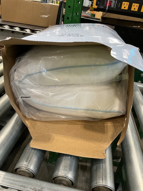 Photo 1 of *Minor Damage*
Classic Brands Medium Firm Reversible Cool Gel Memory Foam Pillow, Standard Size