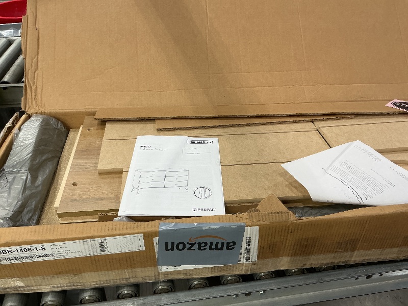 Photo 1 of *Missing Parts - Check clerk notes*
Prepac Milo Dresser, Natural Oak Dresser for Bedroom, Chest of Drawers with 6 Drawers 16" D x 52.5" W x 33" H, ODBR-1406-1-S