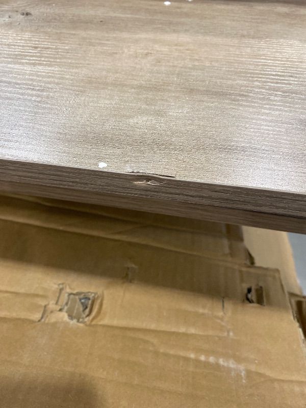 Photo 1 of *Minor Damaged - Check clerk notes*
Furinno PASIR Book Shelf, 3-Tier Bookshelf, Bookcase, 9.7" x 23.7" x 31.5", for Living Room, Bedroom, Home Office, Sonoma Oak