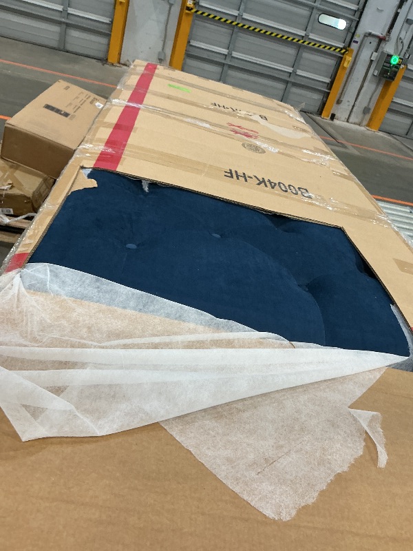 Photo 1 of ****PARTIAL SET*** Roundhill Furniture Summit Platform, Queen, Blue