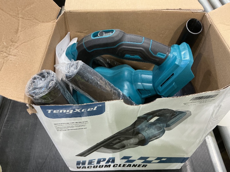 Photo 1 of TengXcel Cordless Vacuum Cleaner for Makita 18V LXT Battery, Handheld Vacuum Cleaner for Home Car Hardwood Floor Carpet, Portable Shop Vacuum with Washable HEPA Filter(Tool Only)