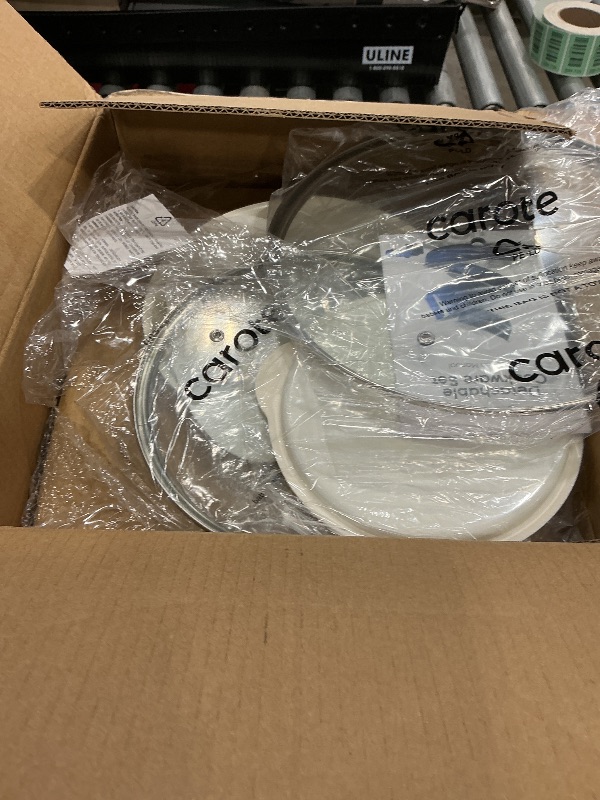 Photo 1 of *MISSING PARTS*
CAROTE 19pcs Pots and Pans Set, Nonstick Cookware Set Detachable Handle, Induction Kitchen Cookware Sets Non Stick with Removable Handle, RV Cookware Set, Oven Safe