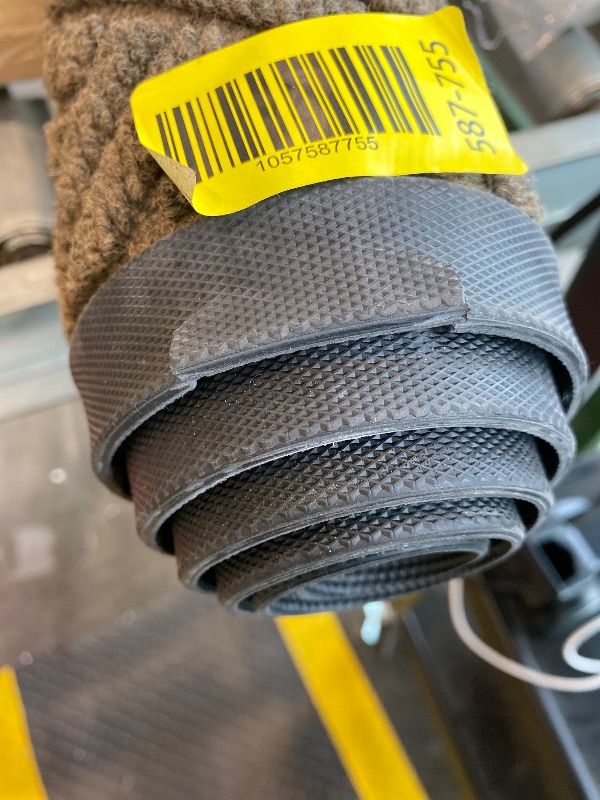 Photo 1 of *Minor Damage*
Front Door Mat Indoor Outdoor Entrance, Welcome Mat for Entryway, Stain and Fade Resistant, Heavy Duty Absorbent Door Mat, Non Slip Door Mats Outdoor, Entry Doormat, 47x32 Inch, Brown