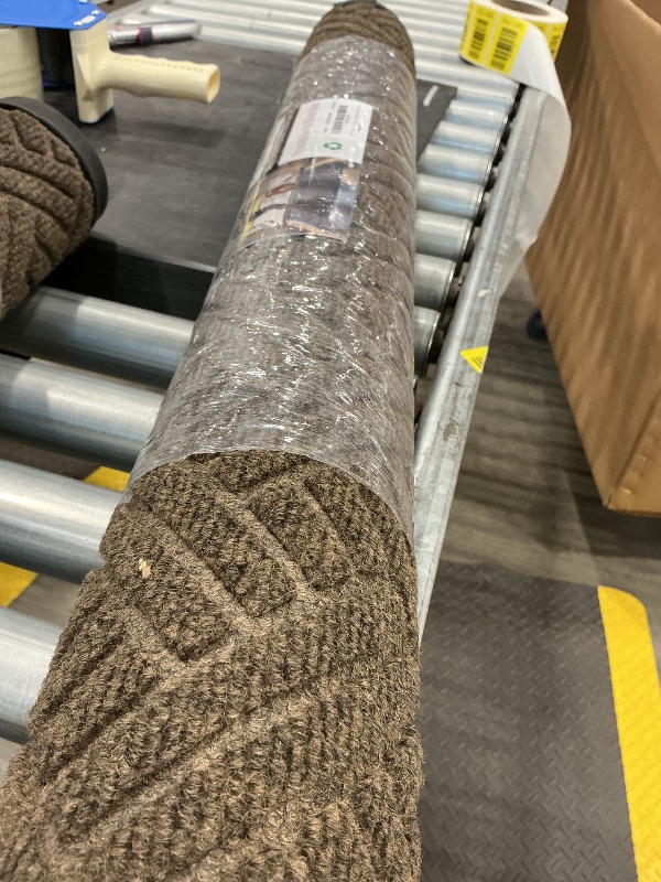 Photo 1 of *Minor Damage*
Front Door Mat Indoor Outdoor Entrance, Welcome Mat for Entryway, Stain and Fade Resistant, Heavy Duty Absorbent Door Mat, Non Slip Door Mats Outdoor, Entry Doormat, 47x32 Inch, Brown