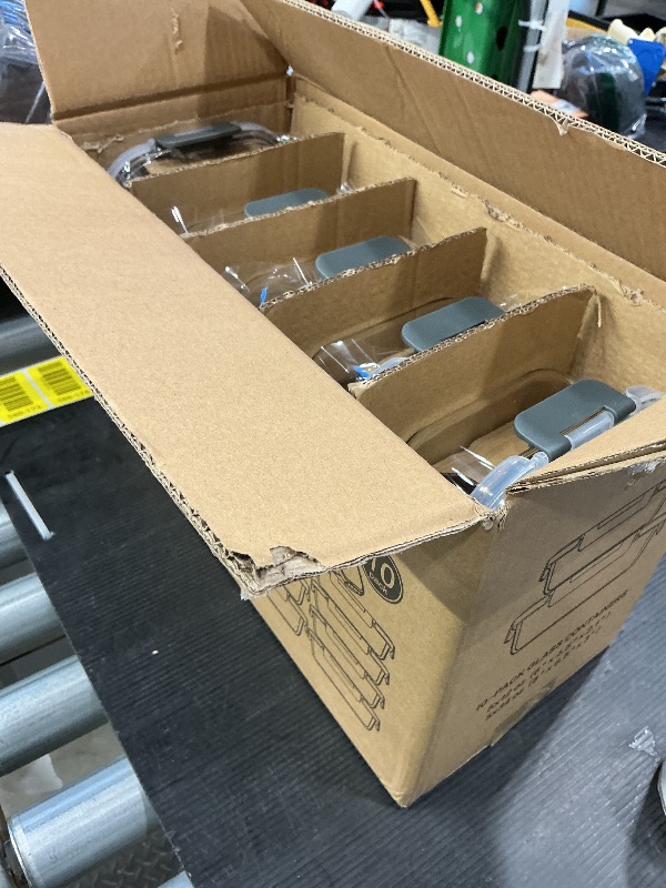 Photo 1 of [10-Pack] Glass Meal Prep Containers with Lids, MCIRCO Food Storage Containers with Snap Locking Lids, Airtight Lunch Containers, Microwave, Oven, Freezer and Dishwasher