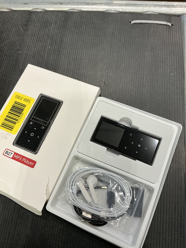 Photo 1 of 128GB MP3 Player with Bluetooth, Portable Music Player with Built-in Speaker, Enjoying Your Digital Music and Audiobooks Anytime,Includes FM Radio,Recorder,E-Book,and Comes with Earphones