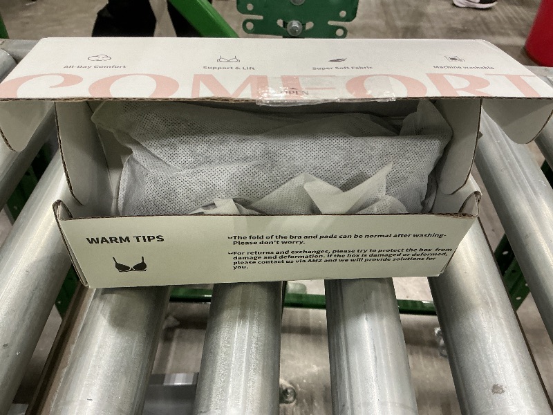 Photo 1 of *Dirty Item* KeepMyself Women's Wireless Push Up Bra for Older Women, Full Coverage Seamless Supportive Back Smoothing T-Shirt Bra, Plus Black