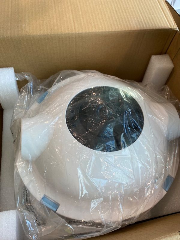 Photo 1 of *Missing Parts*OUCAXIA Y10 Cordless Robotic Pool Cleaner Automatic Vacuum - 90 Mins Runtime, Powerful Suction, Self-Parking, Lightweight for Above/Inground Pools Up to 65ft/1100 Sq.Ft (Snow)