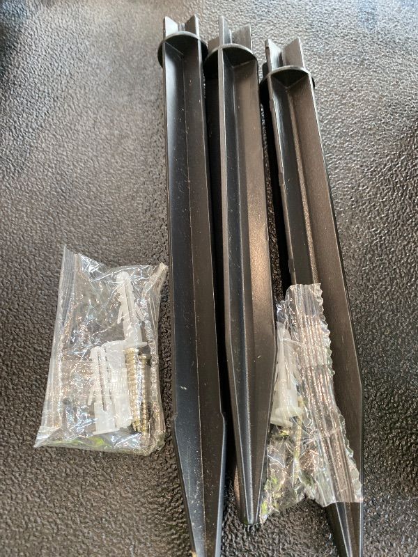 Photo 1 of *Missing Parts* InnoGear Solar Lights Outdoor Waterproof Solar Garden Light for Outside Yard Landscape Lighting Pathway Spot Lights Spotlight Wall Light Auto On/Off, Pack of 6 (Black)