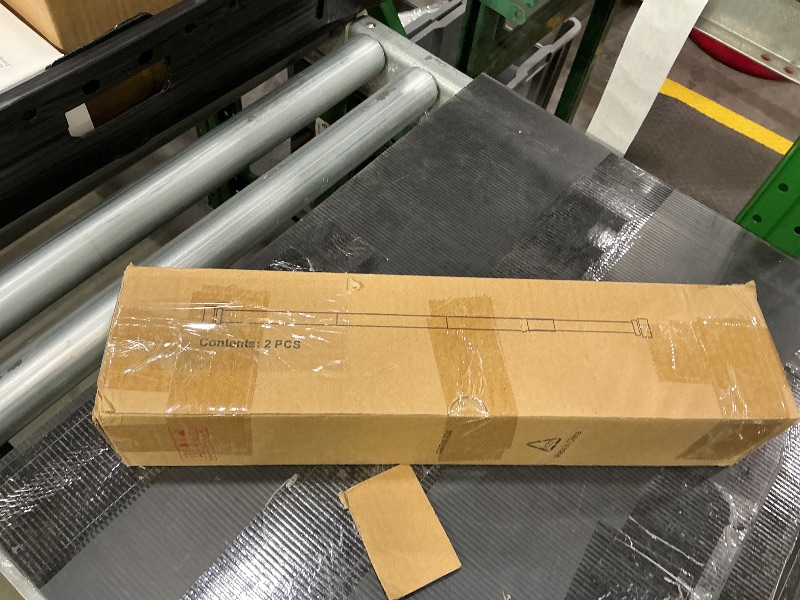 Photo 1 of 2 Pack Modern Antique Brown Curtain Rods for Windows 16 to 60 Inches Adjustable Length Heavy Duty 1" Diameter Window Rod with Decorative Finials for Outdoor Farmhouse Bedroom Kitchen Living Room