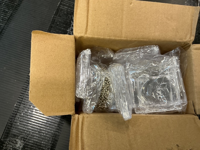 Photo 1 of 20 Pcs Mini Cd Keychain Album Cases Plastic Cd Cases Clear DVD Cover Bulk DVD Jewel Keyring Music Blank Mini Compact Disc Holder Pendant Personalized for DIY Backpack Hanging Decor Gifts