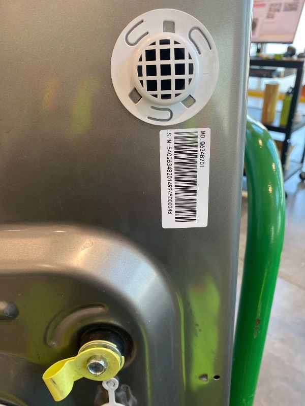 Photo 1 of *Minor Damaged - Check clerk notes*
Kenmore 4.5 cu. ft. Front Load Washer with Stain Removing Steam Treatment - Reduce Laundry Time with Accela Wash - LED - ENERGY STAR Certified - Metallic Silver