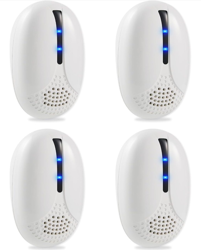 Photo 1 of 2025 Upgraded Ultrasonic Repellent Indoor, Mouse Traps Insert Plug in, Pest Control Repellent Ant,Roach,Rodent, Mouse, Bugs, Mosquito, Spider, for Home, Office, Warehouse 6 Packs