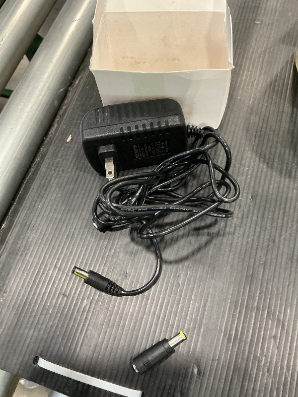 Photo 1 of 12V AC/DC Casio Charger Power Adapter Compatible for Casio Piano AD-A12150LW, AD-A1215LW, Casio Keyboard PX-130 PX-350 PX-160 PX-150 CDP-120 CTK-6000 CTK-6300 CTK-7200 Power Cord Power Supply