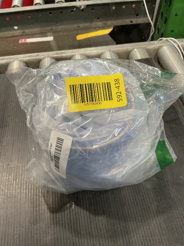 Photo 1 of (Pack of 250) Clear Shrink Bands for Deli Containers, Tamper-Proof Shrink Bands, Max Diameter 4.5 inches Fits Round Plastic Soup/Deli Containers Sizes 8-32 Ounces