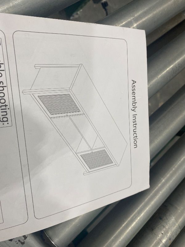 Photo 1 of **UNKNOWN  MISSING PIECES**Wooden TV stand, box set unknown