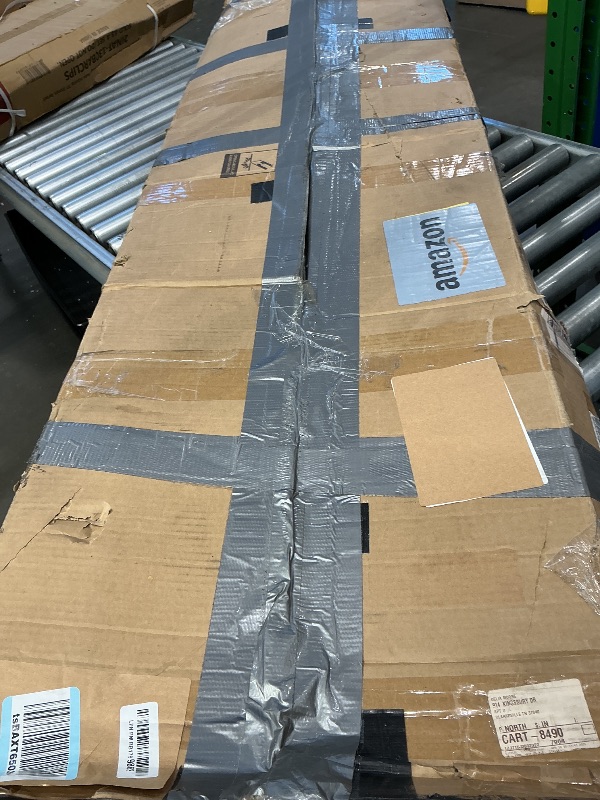 Photo 1 of **UNKNOWN  MISSING PIECES**Wooden TV stand, box set unknown