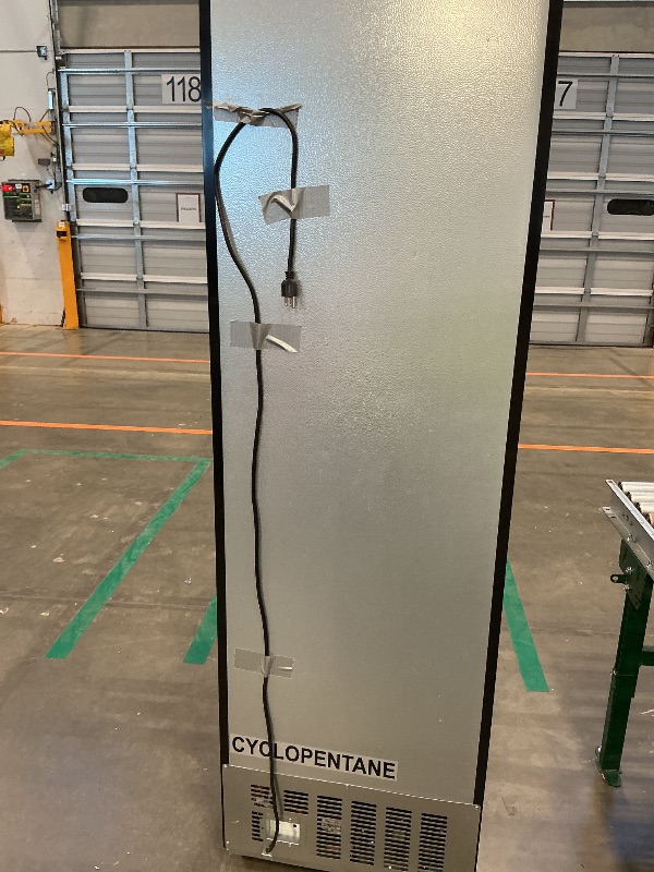 Photo 1 of **SELLLING FOR PARTS - See clerk notes**
BODEGACOOLER Commercial Beverage Refrigerator with Glass Door,12.5 Cu.Ft Display Merchandiser Drink Refrigerator,Upright Commercial Bar Fridge,Display Drink Cooler,Soft LED Light,Romovable Shelves