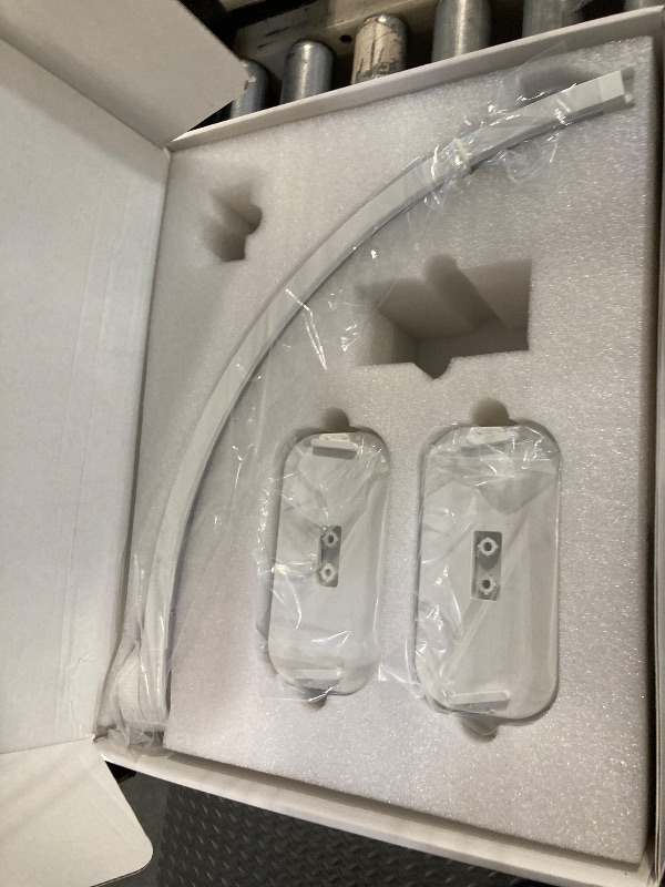 Photo 1 of ****MISSIN PHONE HOLDER AND POWER CABLE****** Upgrade 31" Wide-Body Large Half Moon Light for Nail Desk with Phone Holder for Nail Lamp, Foldable Arch Moon Light Tech Perfect for Professional Manicure (Large White)