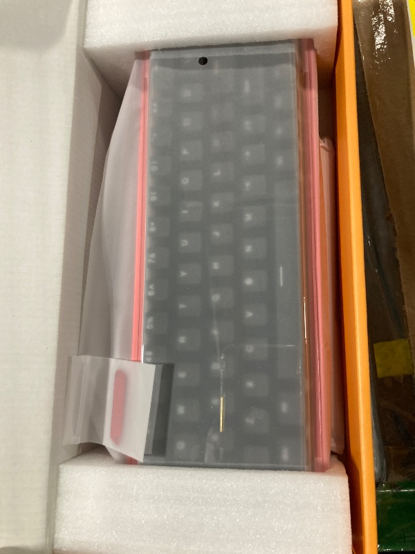 Photo 1 of ***LOOKS NEW***
IROK MG68 Rapid Trigger Full Aluminum Alloy Body Magnetic Switch Keyboard, 65% TKL Hot Swapped High Refresh Rate RGB Programmable, Low Latency Wired Gaming Keyboard for Win/Mac Gamer(Black Red)