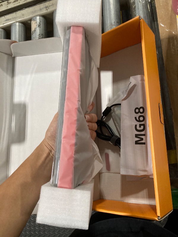 Photo 1 of ***LOOKS NEW***
IROK MG68 Rapid Trigger Full Aluminum Alloy Body Magnetic Switch Keyboard, 65% TKL Hot Swapped High Refresh Rate RGB Programmable, Low Latency Wired Gaming Keyboard for Win/Mac Gamer(Black Red)