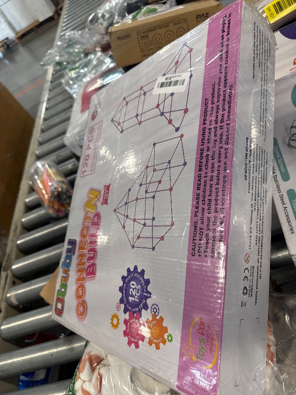 Photo 1 of ***FACTORY SEALING***
Kids Fort Building Kit 120 Pieces Construction STEM Toys for 3 4 5 6 7 8 9 10 11 12 Years Old Boys and Girls Ultimate Forts Builder Gift Build DIY Educational Learning Toy for Indoor Outdoor