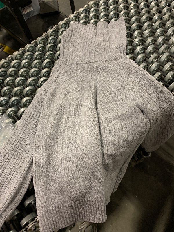 Photo 1 of ****SIMILAR ITEM**** SHEWIN Womens Sweatshirt Casual Long Sleeve Lightweight Sweatshirts Loose Button V Neck Pullover Tops Fall Clothes for Women 2025,US 12-14(L),Grey