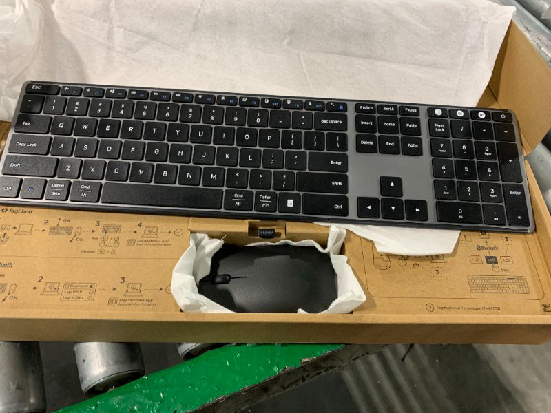 Photo 1 of ***SIMILAR PRODUCT***
Logitech Signature Slim MK955 for Business Wireless Keyboard and Mouse Combo, Quiet Typing, Secure Receiver, Bluetooth, Globally Certified, Windows/Mac/Chrome/Linux - Graphite
