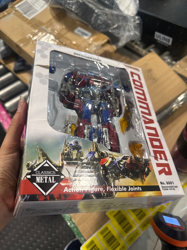 Photo 1 of ***MISSING PART***
Deformation Toys, Deformation Robot Toy Action Figure 7.1 Inches with Accessories, Suitable for Ages 6 and Up Gifts for Boys and Girls