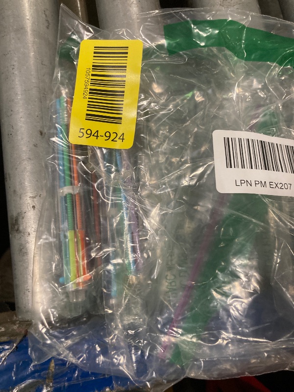 Photo 1 of ****ONLY FOUR***25Pcs 6-in-1 Retractable Ballpoint Pens for Office School Supplies Students Children (0.5mm)**(SPARE PARTS)