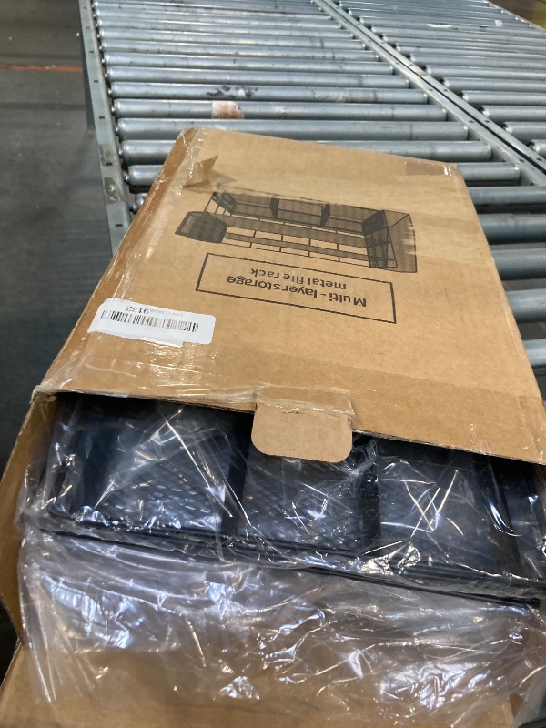 Photo 1 of **BLACK**OPNICE Desk Organizers and Accessories, 2-Tier Computer Monitor Stand Riser with Drawer and 2 Pen Holders, Laptop Stand, Office Desk Accessories for Office Supplies, Purple